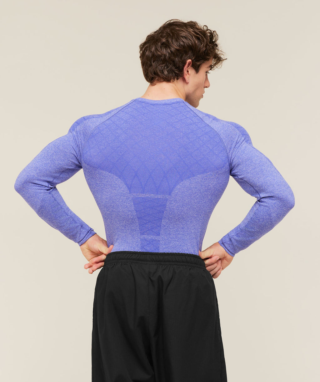 Devant Seamless Long Sleeve T-Shirt - Amethyst — imagem 3