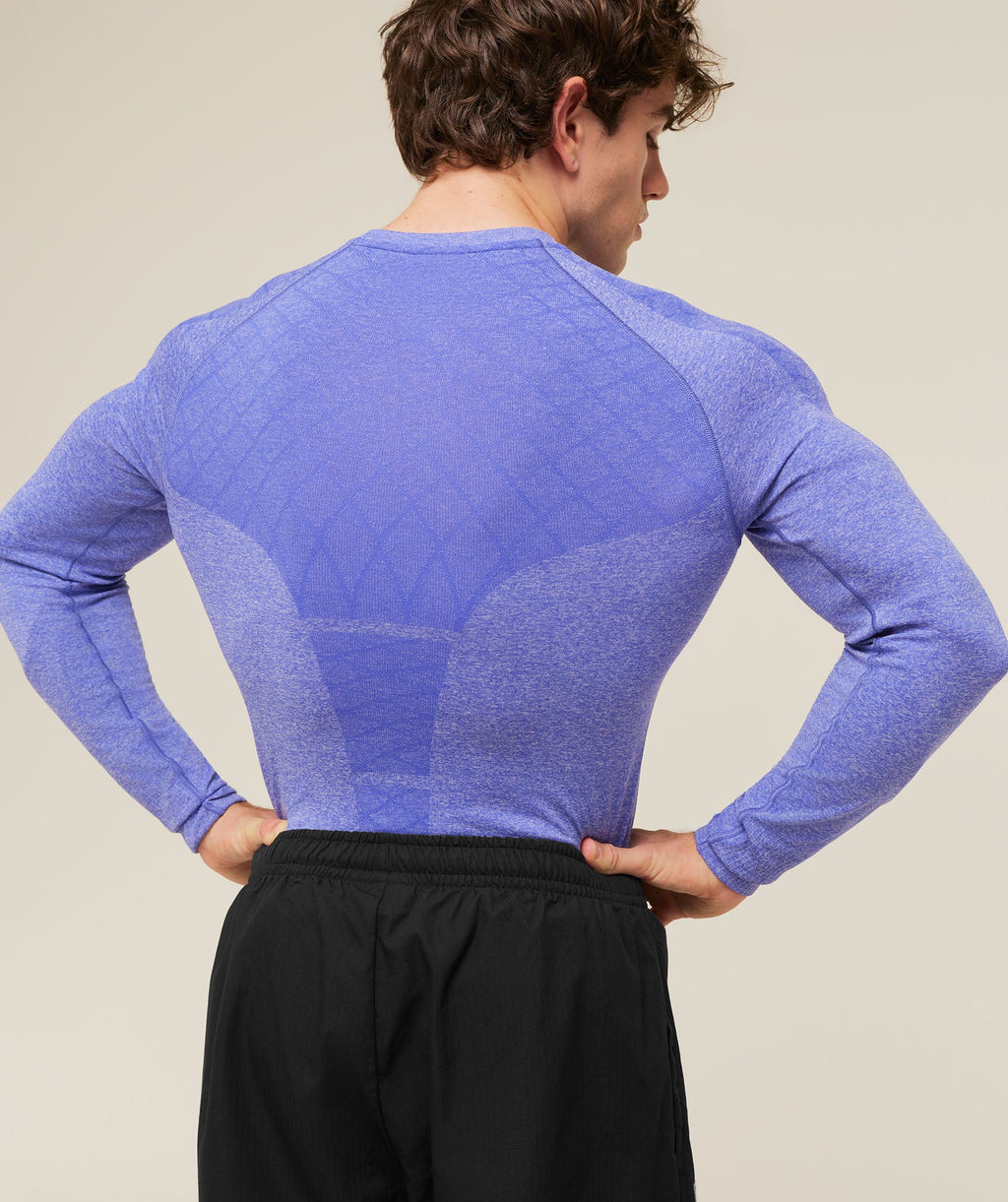 Devant Seamless Long Sleeve T-Shirt - Amethyst — imagem 7