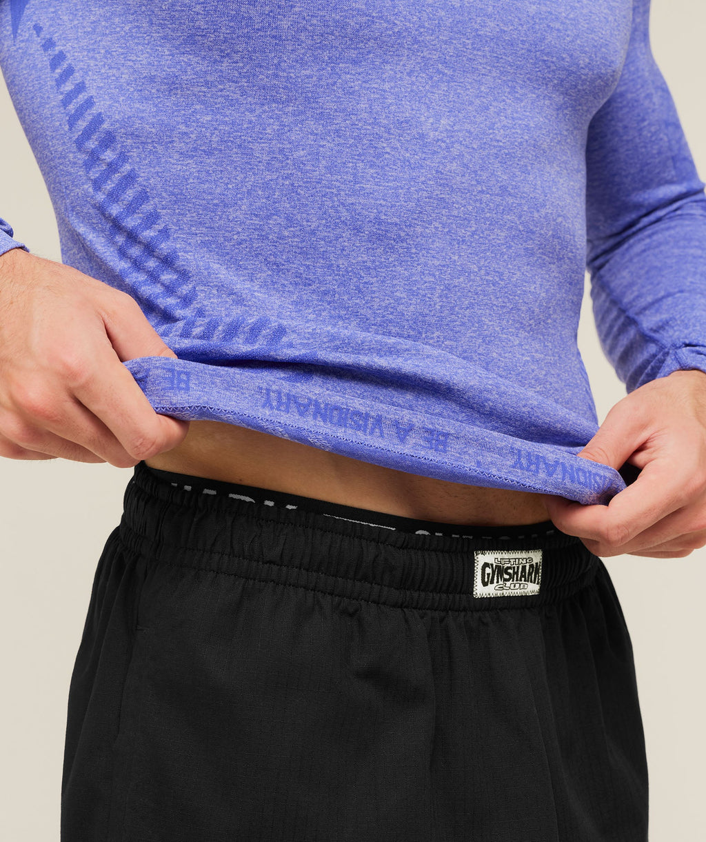 Devant Seamless Long Sleeve T-Shirt - Amethyst — imagem 8