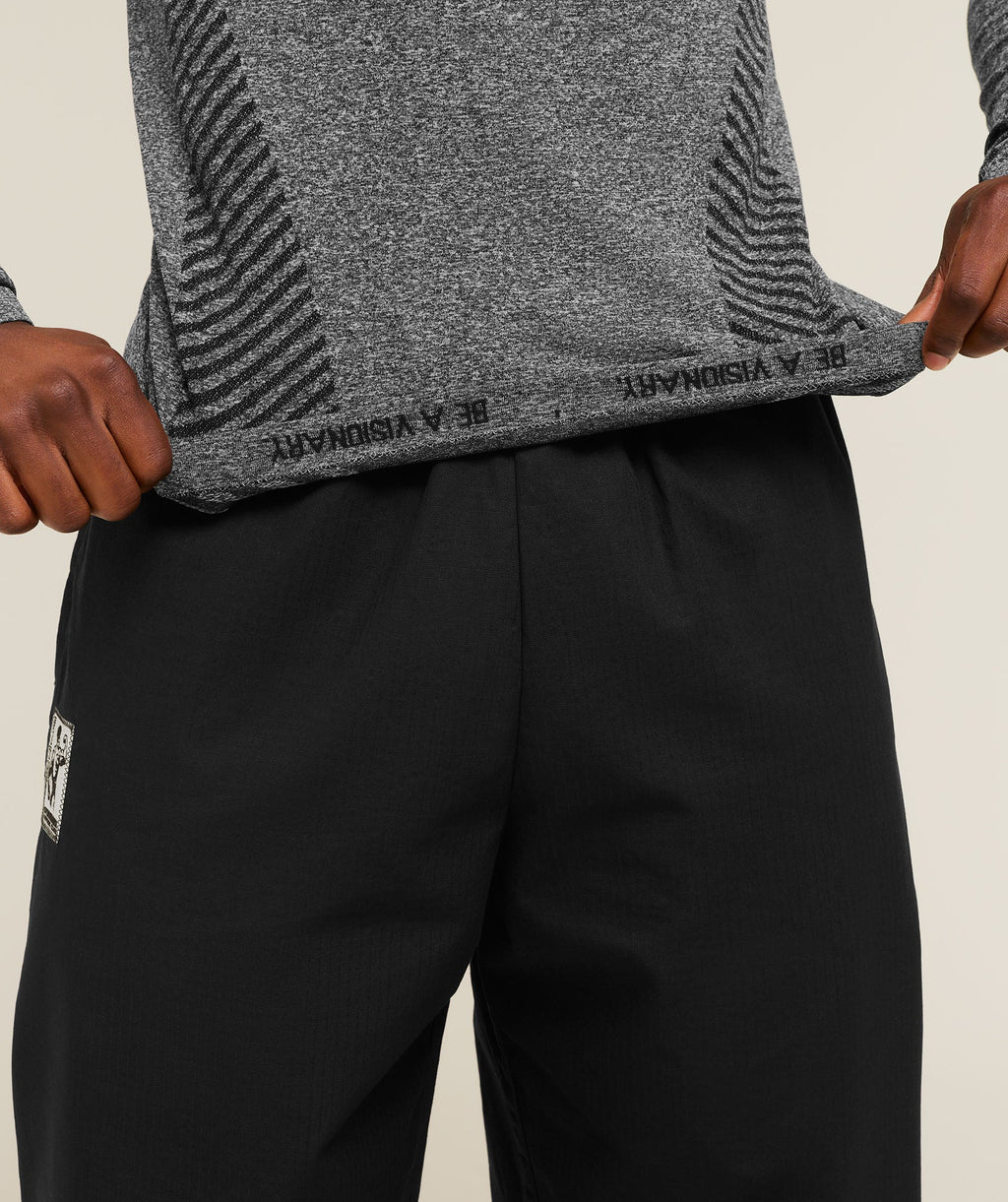 Devant Seamless Long Sleeve T-Shirt - Black — imagem 8