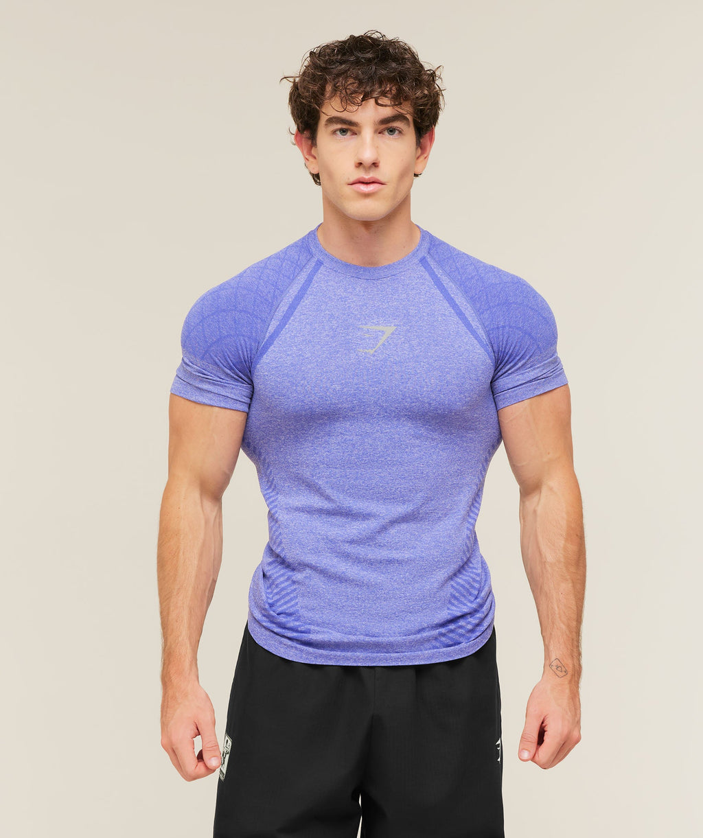 Devant Seamless T-Shirt - Amethyst — imagem 1