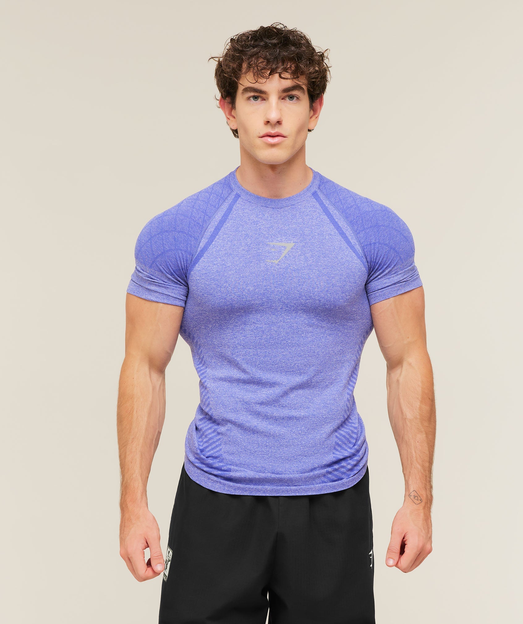 Devant Seamless T-Shirt - Amethyst — imagem 1