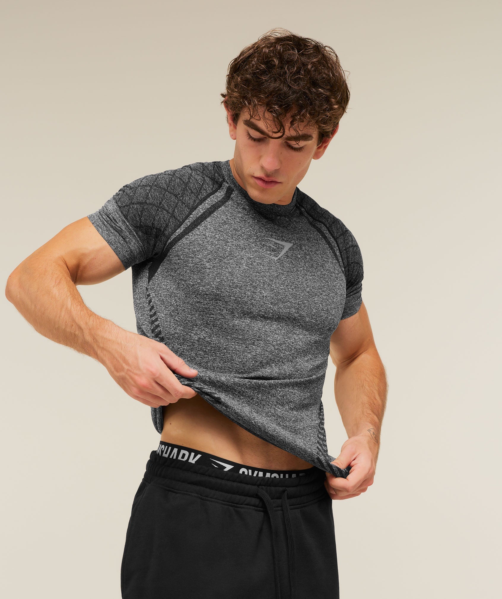 Devant Seamless T-Shirt - Black — imagem 5