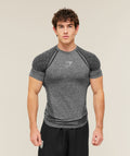 Devant Seamless T-Shirt - Black — imagem 1