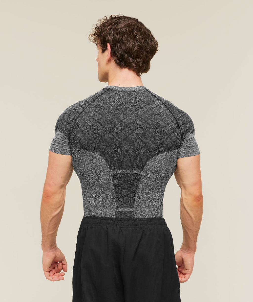 Devant Seamless T-Shirt - Black — imagem 2