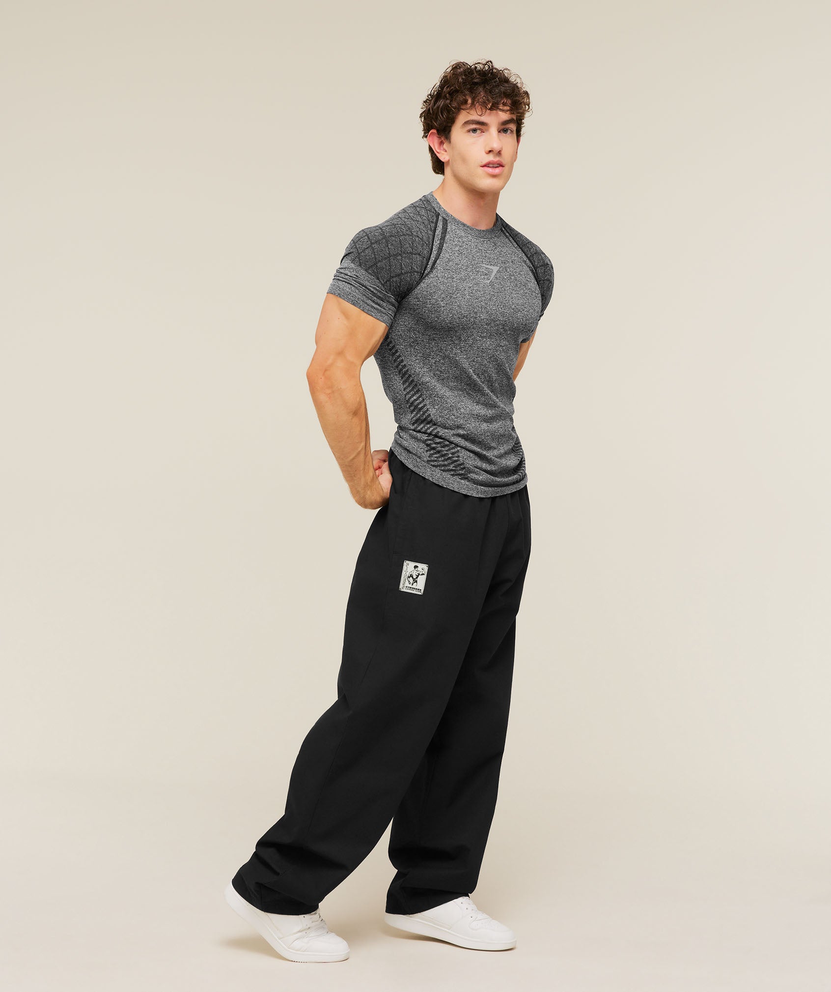 Devant Seamless T-Shirt - Black — imagem 4