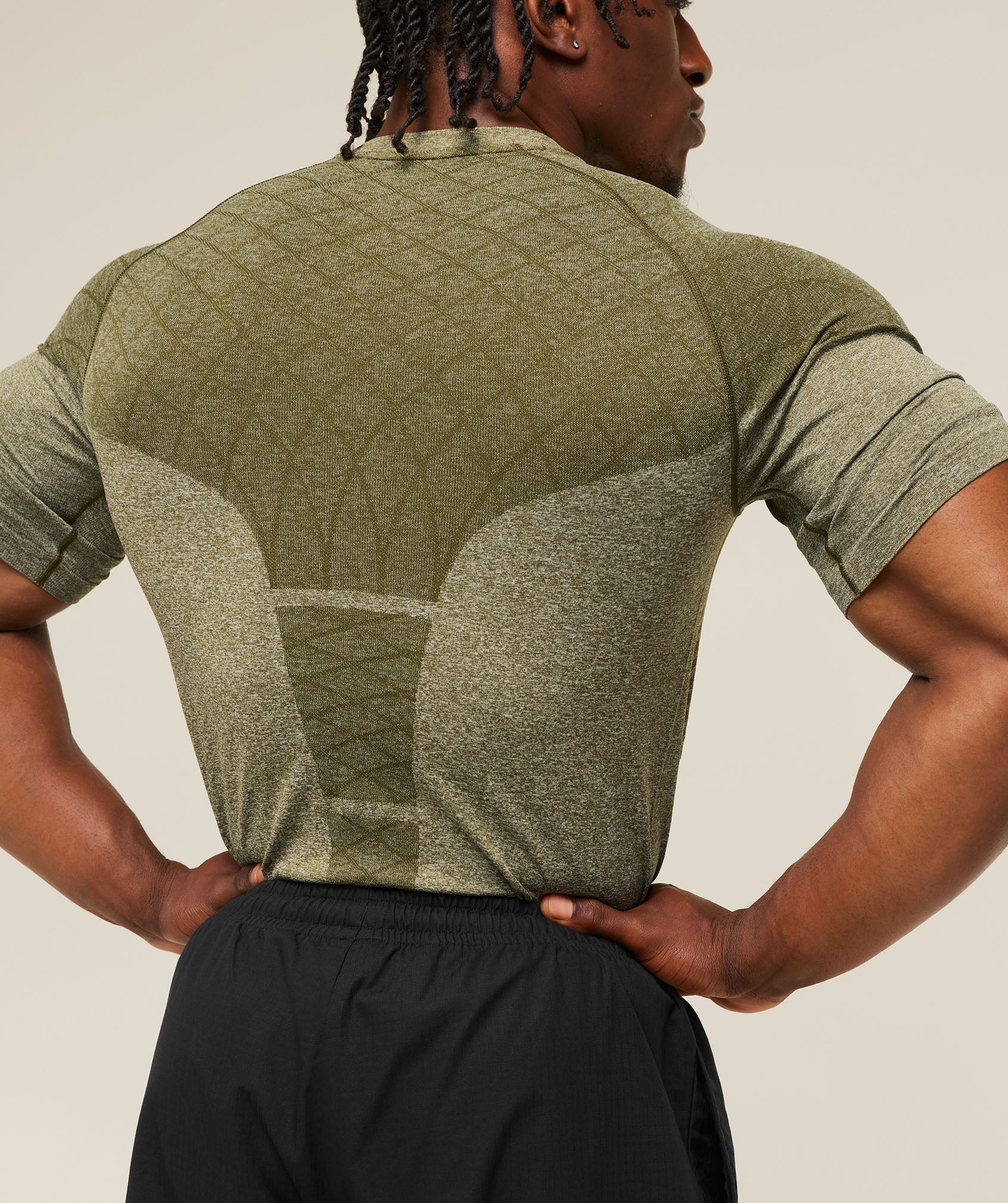 Devant Seamless T-Shirt - Canvas Green — imagem 5