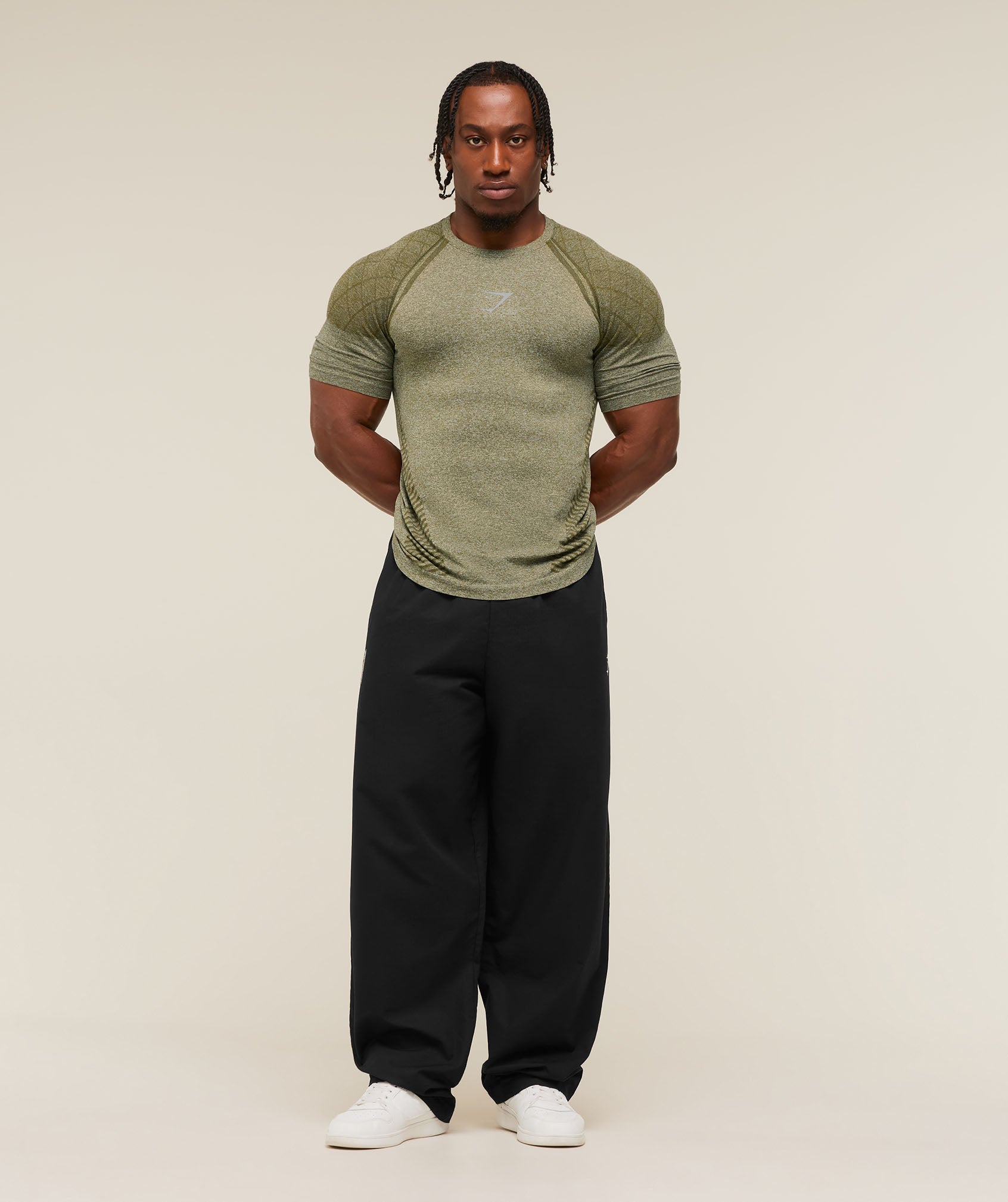 Devant Seamless T-Shirt - Canvas Green — imagem 4
