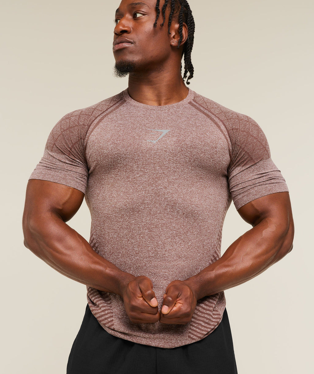 Devant Seamless T-Shirt - Espresso Brown — imagem 5