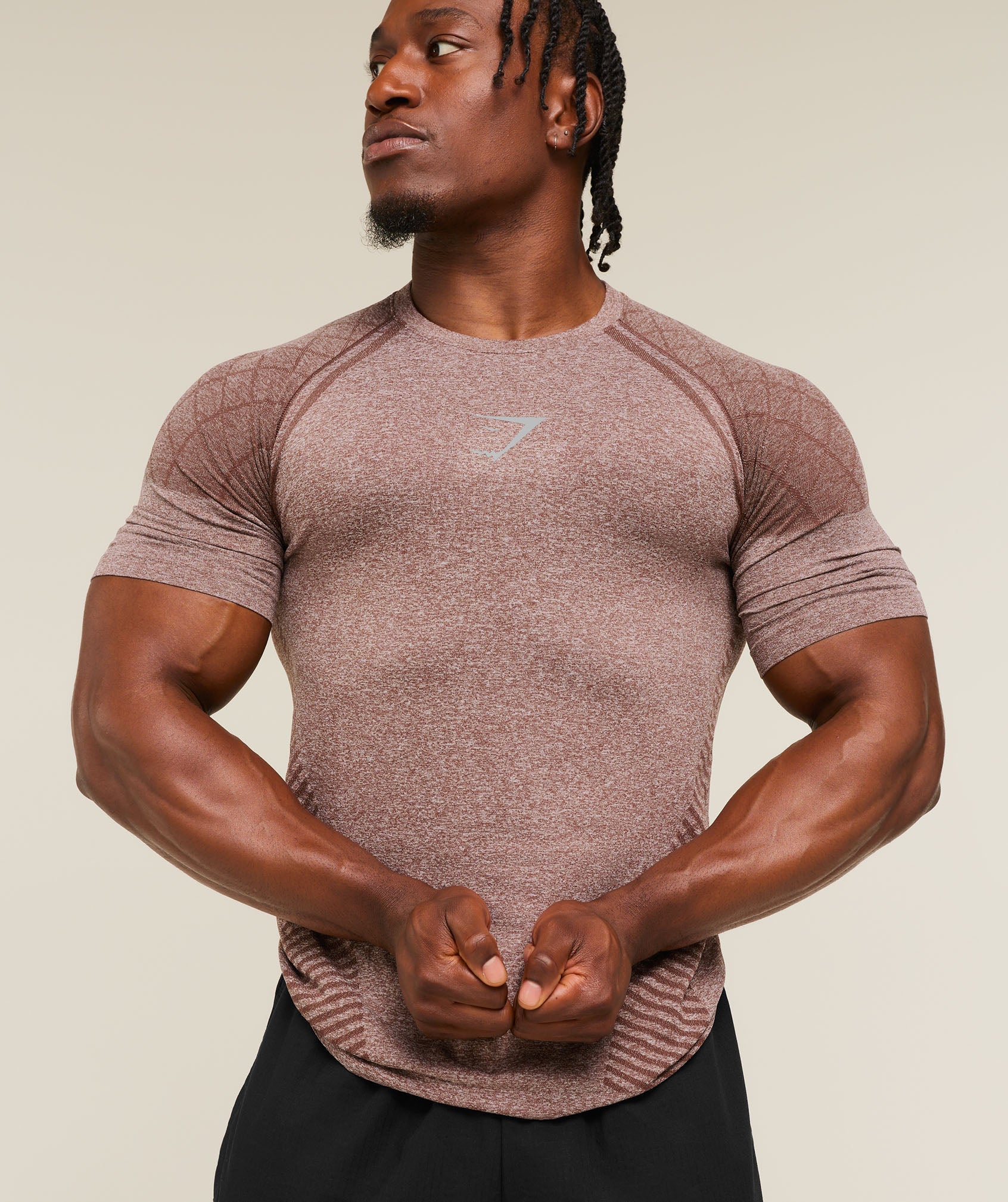 Devant Seamless T-Shirt - Espresso Brown — imagem 5