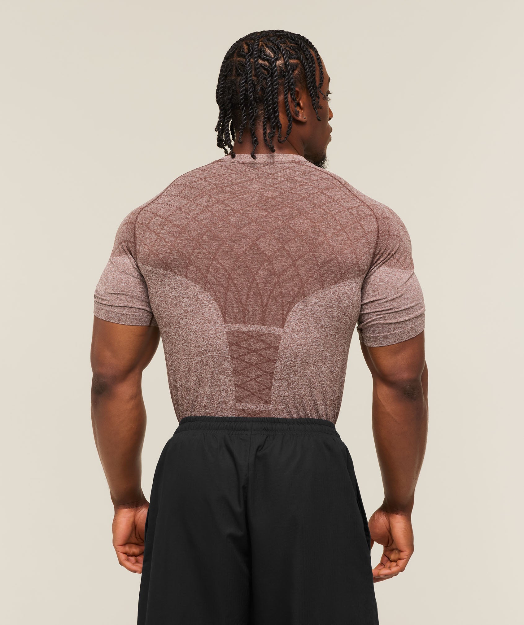 Devant Seamless T-Shirt - Espresso Brown — imagem 2