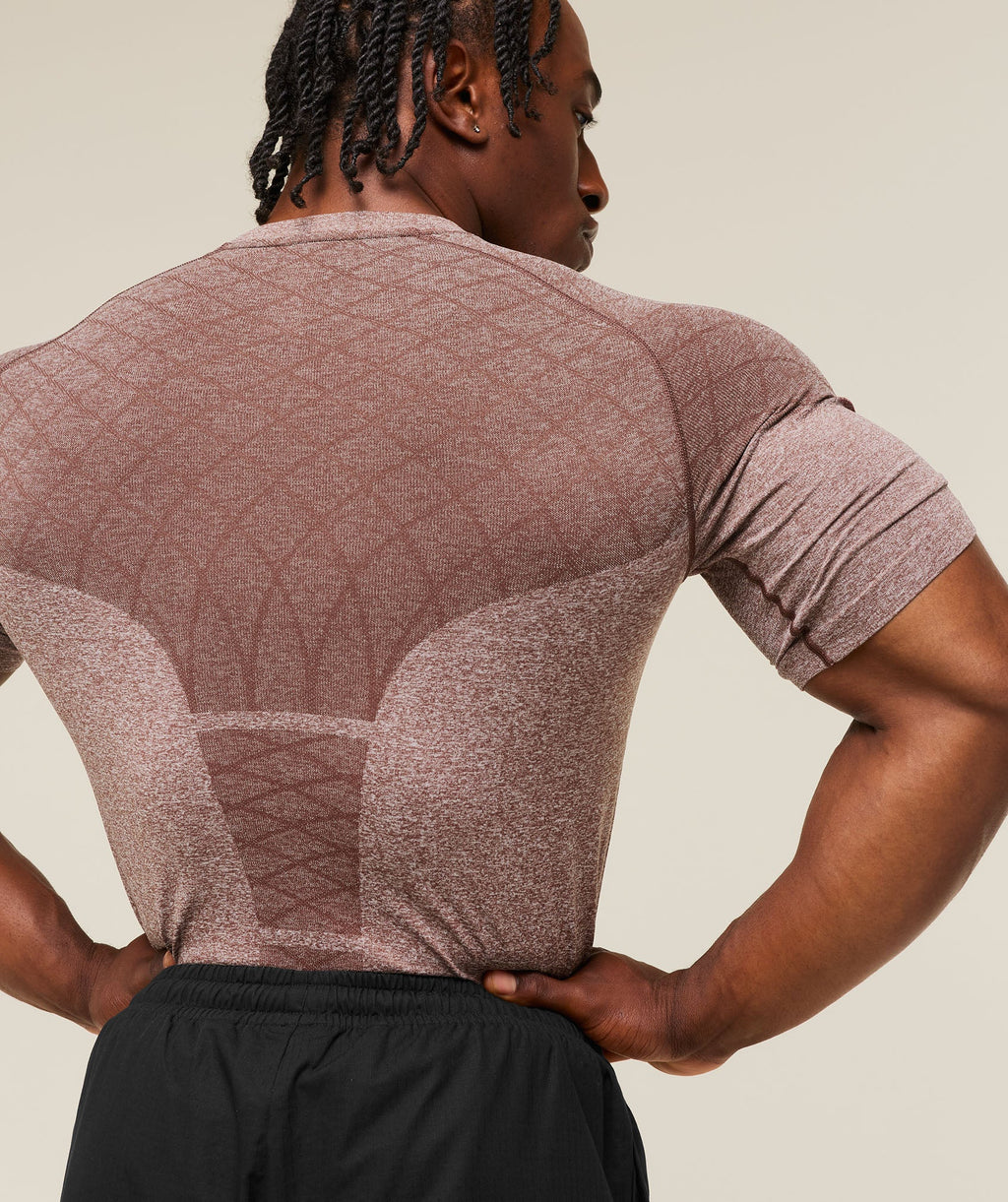 Devant Seamless T-Shirt - Espresso Brown — imagem 6