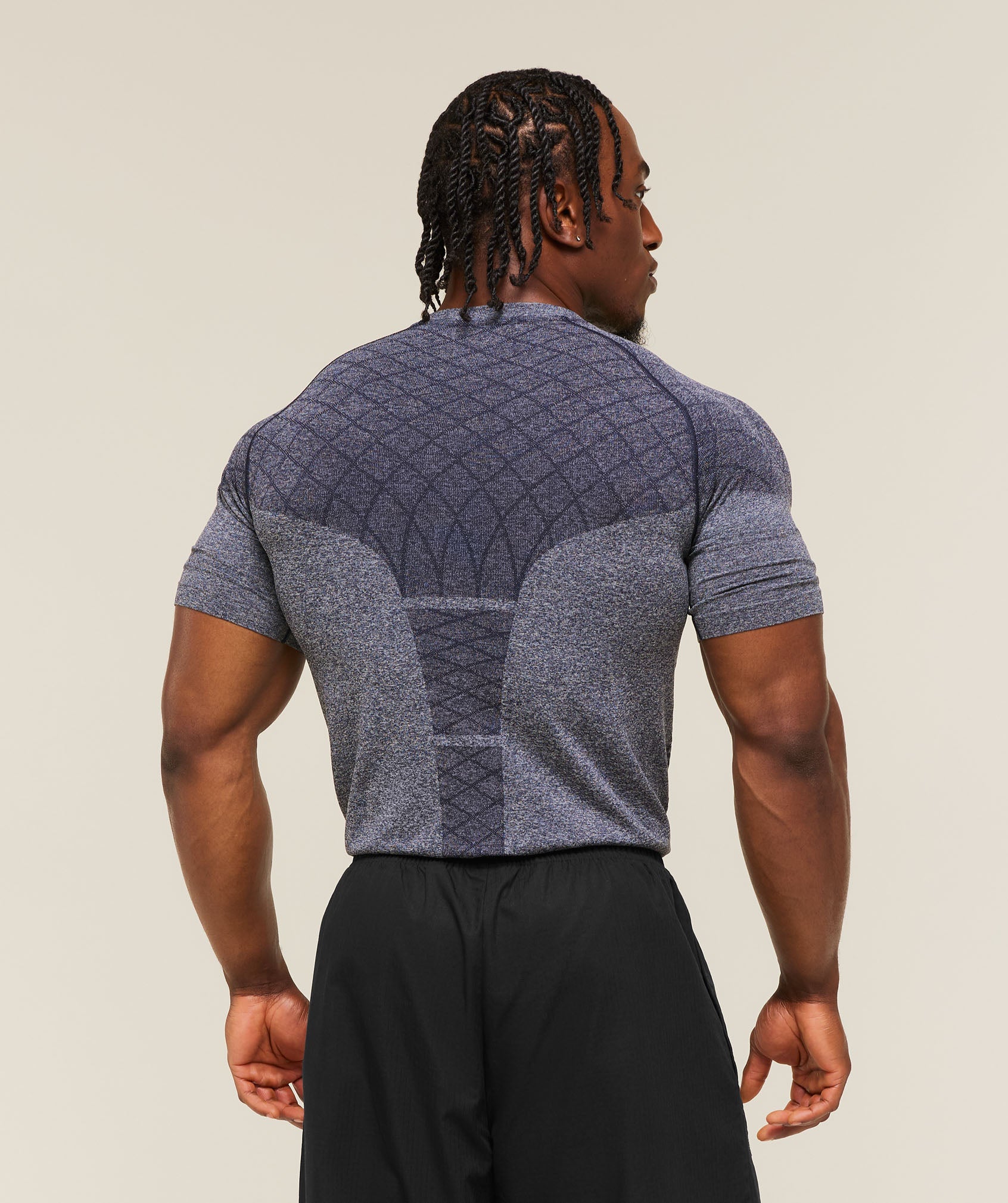 Devant Seamless T-Shirt - Heavy Blue — imagem 3