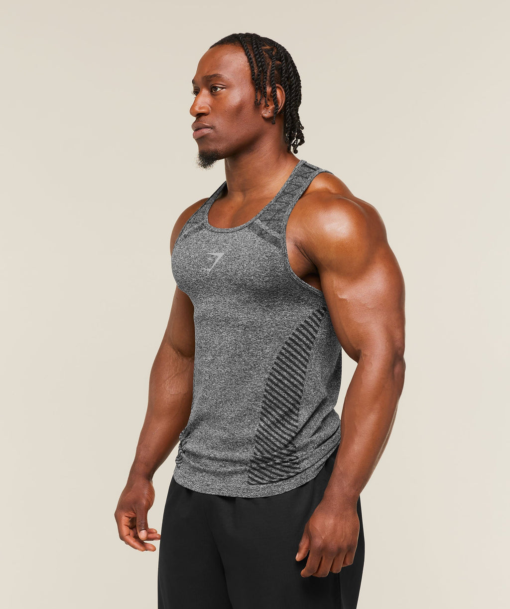 Devant Seamless Tank - Black — imagem 3