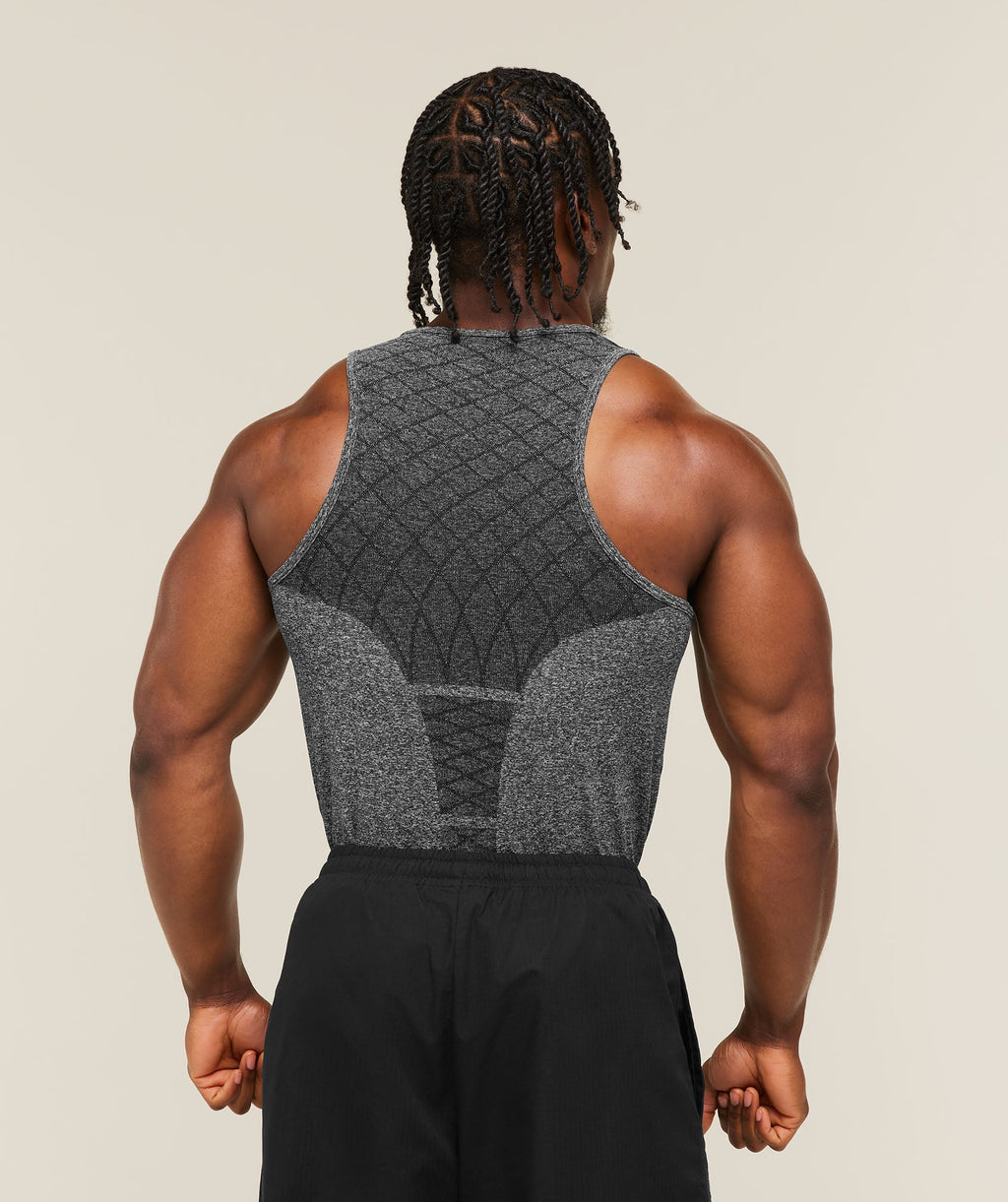Devant Seamless Tank - Black — imagem 2