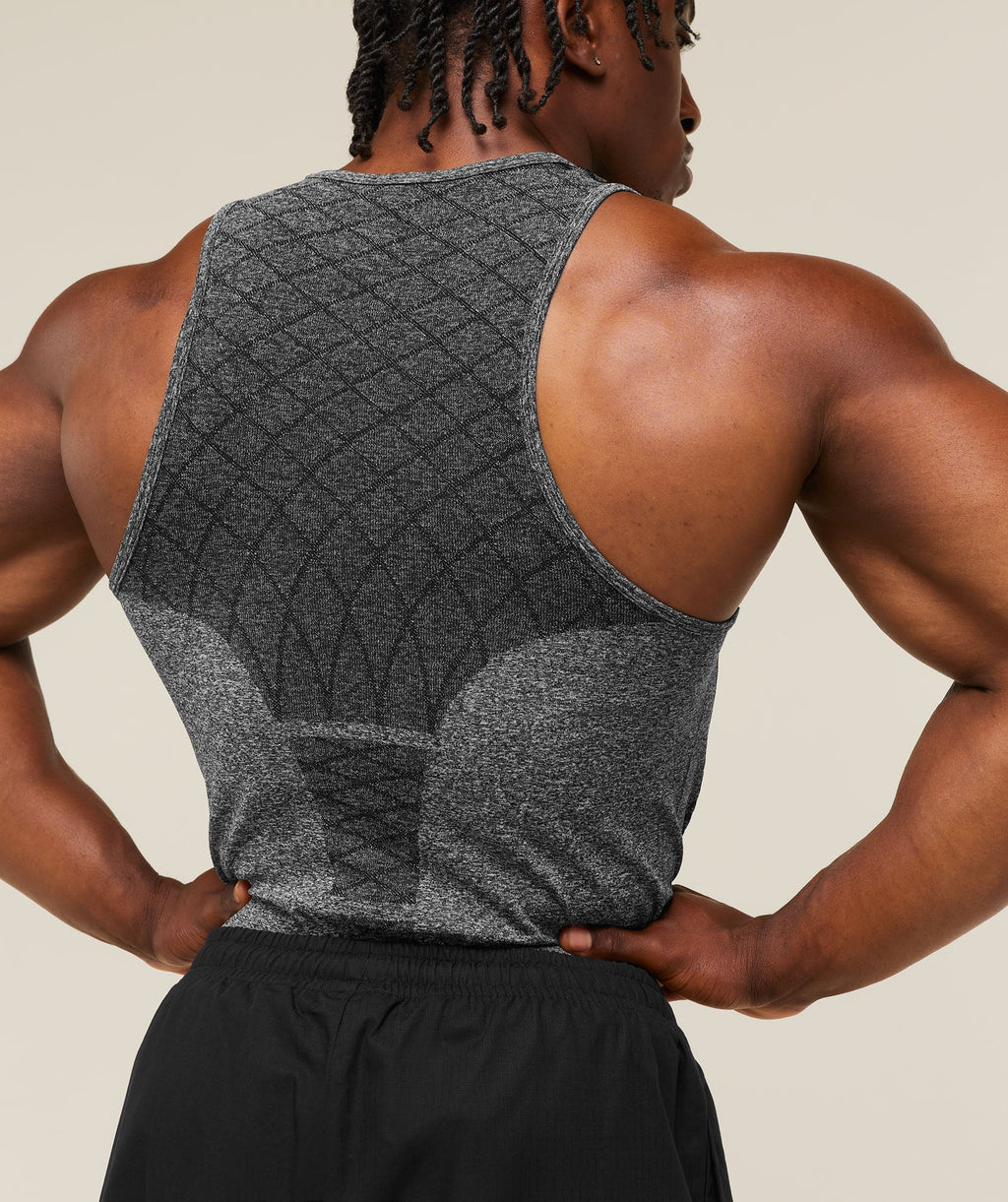 Devant Seamless Tank - Black — imagem 6