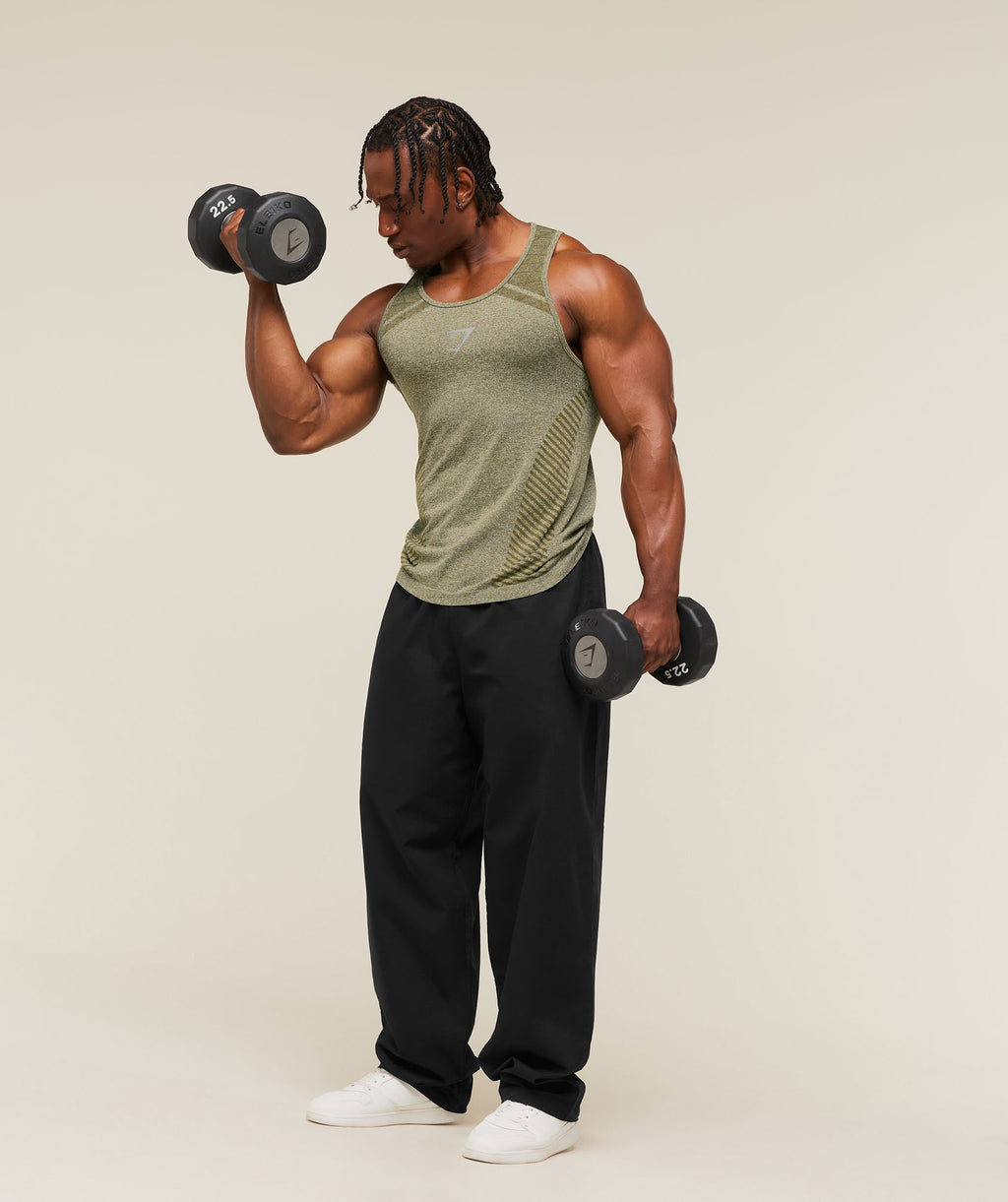Devant Seamless Tank - Canvas Green — imagem 4
