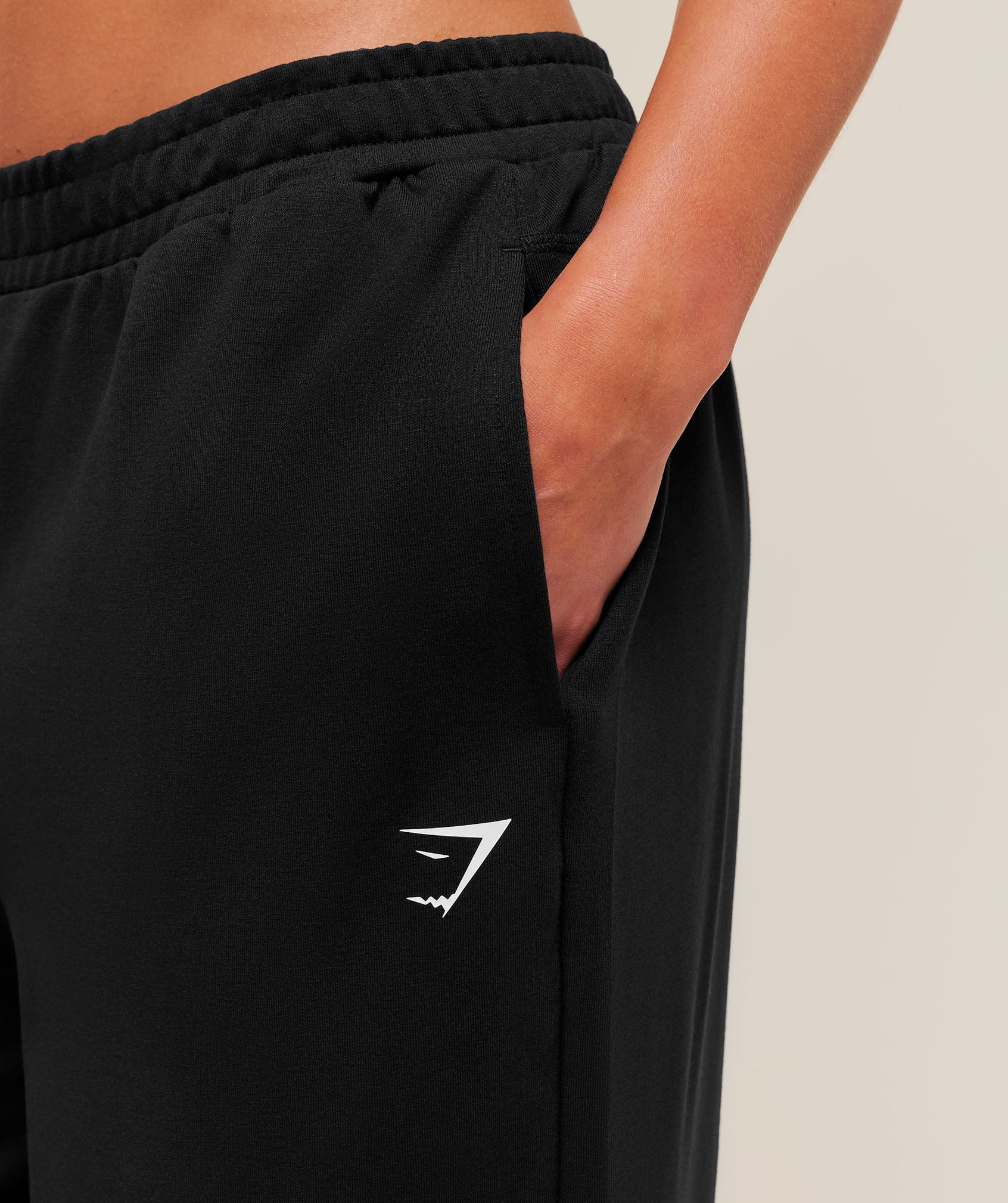 Lifting Dipped Waistband Pants - Black — imagem 5