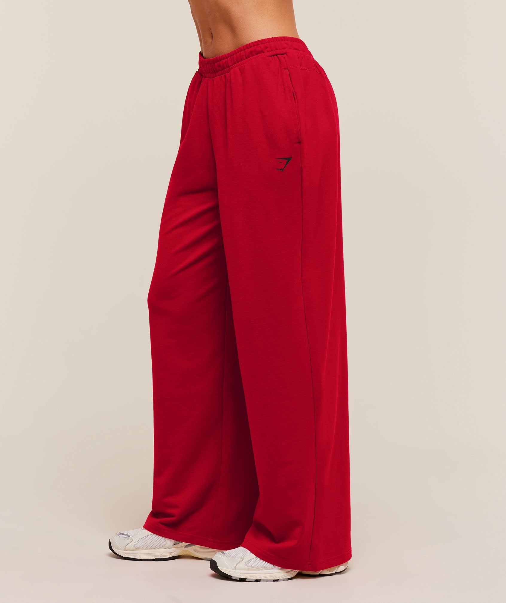 Lifting Dipped Waistband Pants - Carmine Red — imagem 3