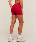 Lifting Dipped Waistband Shorts - Carmine Red — imagem 1