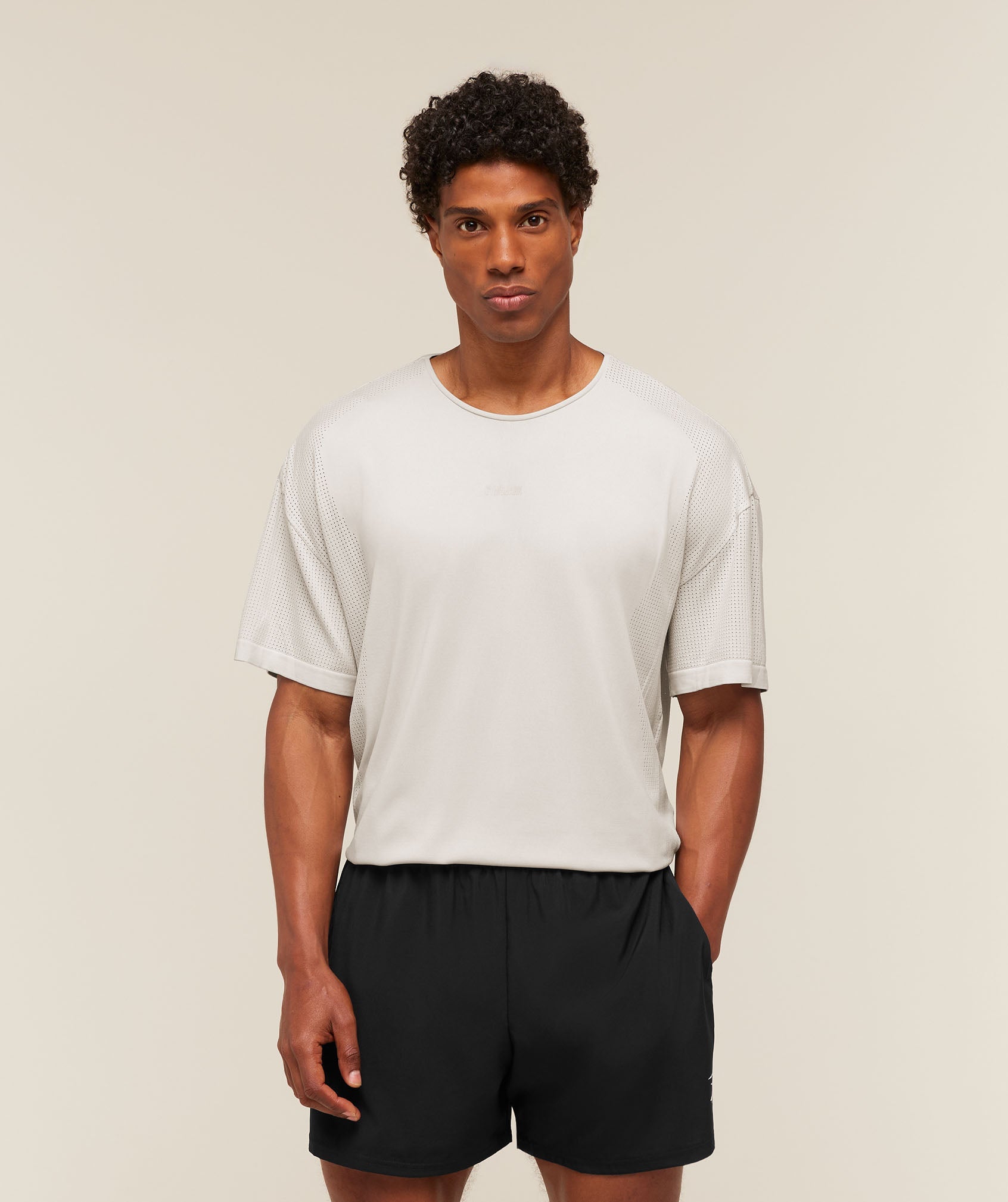 Distance Seamless T-Shirt - Mist Grey — imagem 1