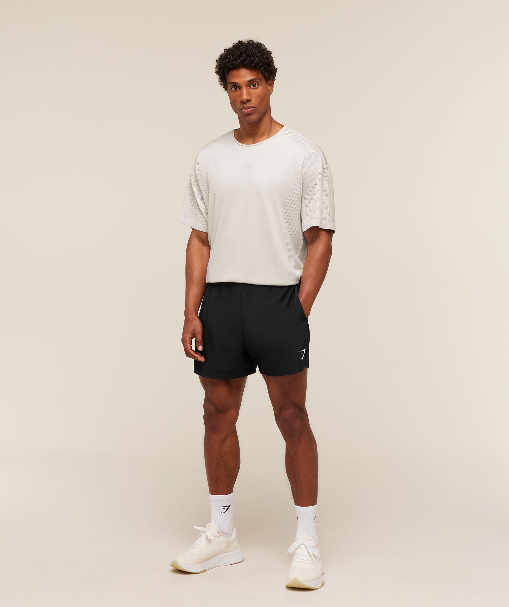 Distance Seamless T-Shirt - Mist Grey — imagem 4