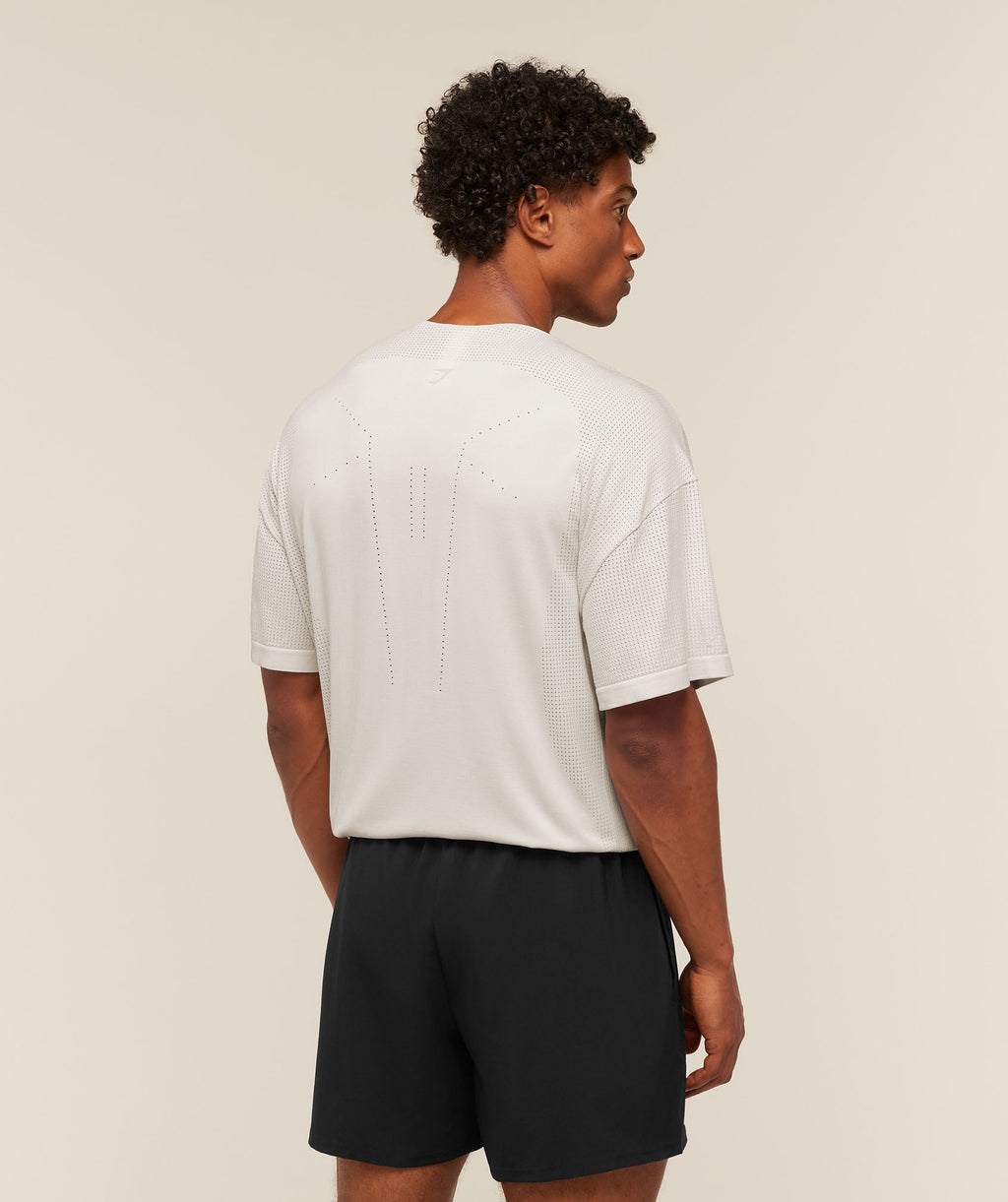 Distance Seamless T-Shirt - Mist Grey — imagem 2