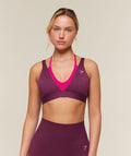 Double Layer Medium Support Sports Bra - Strength Pink/Performance Pink — imagem 1