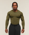 Element Baselayer Long Sleeve T-Shirt - Canvas Green — imagem 1