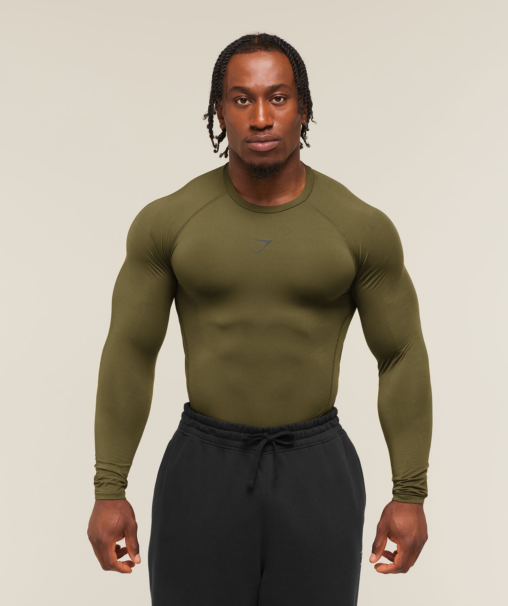 Element Baselayer Long Sleeve T-Shirt - Canvas Green — imagem 1