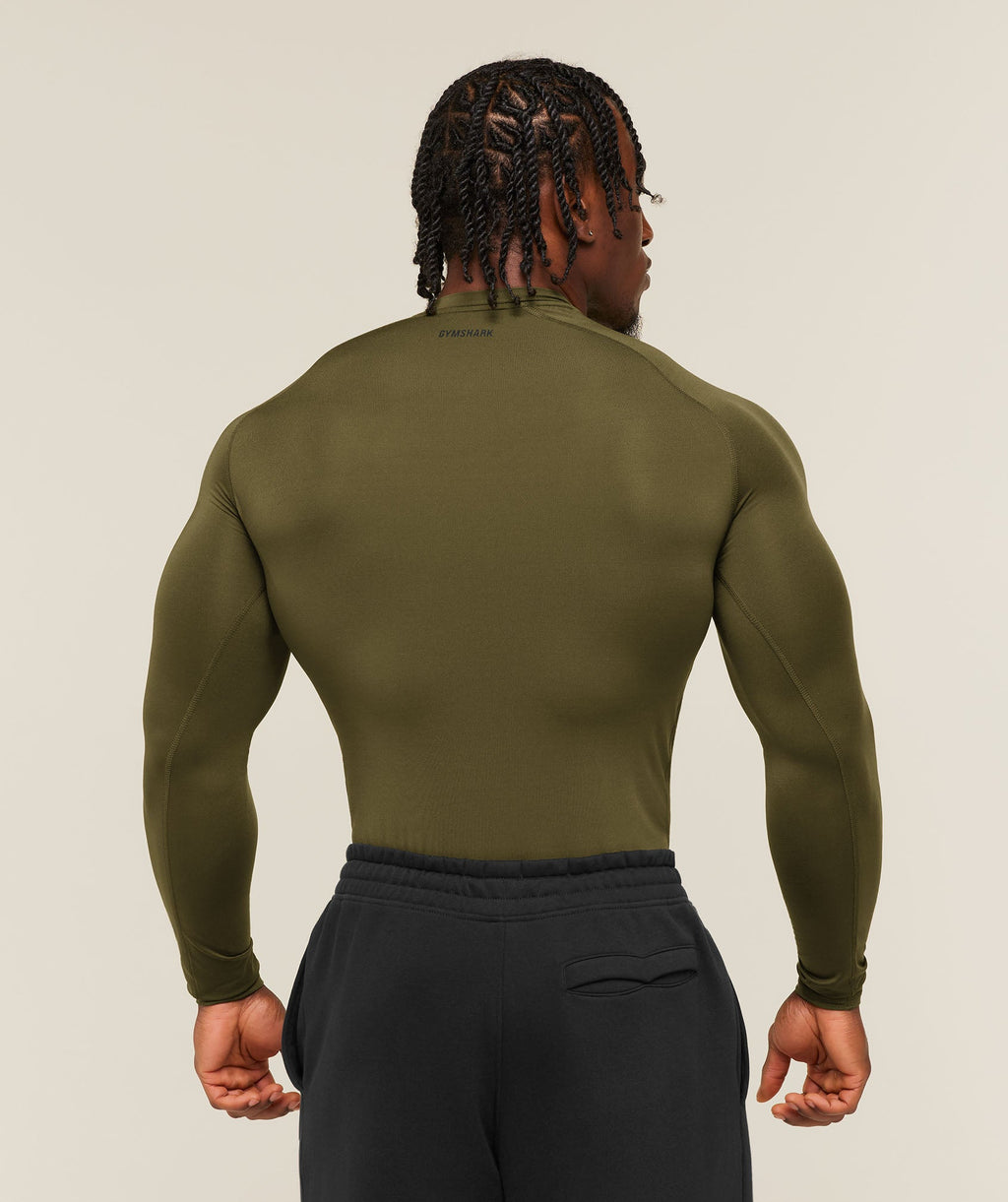 Element Baselayer Long Sleeve T-Shirt - Canvas Green — imagem 2