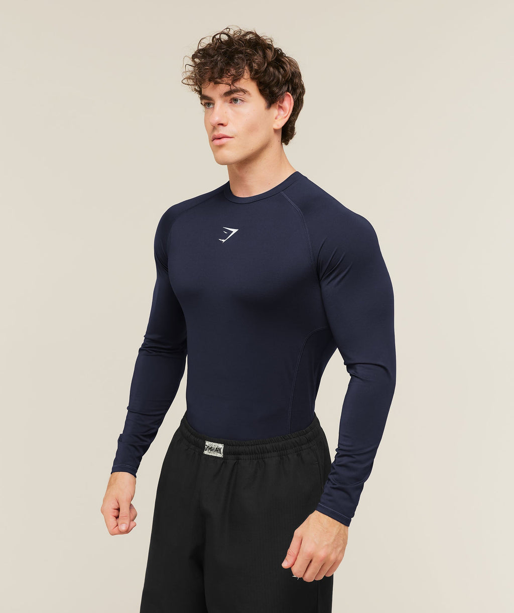 Element Baselayer Long Sleeve T-Shirt - Heavy Blue — imagem 3