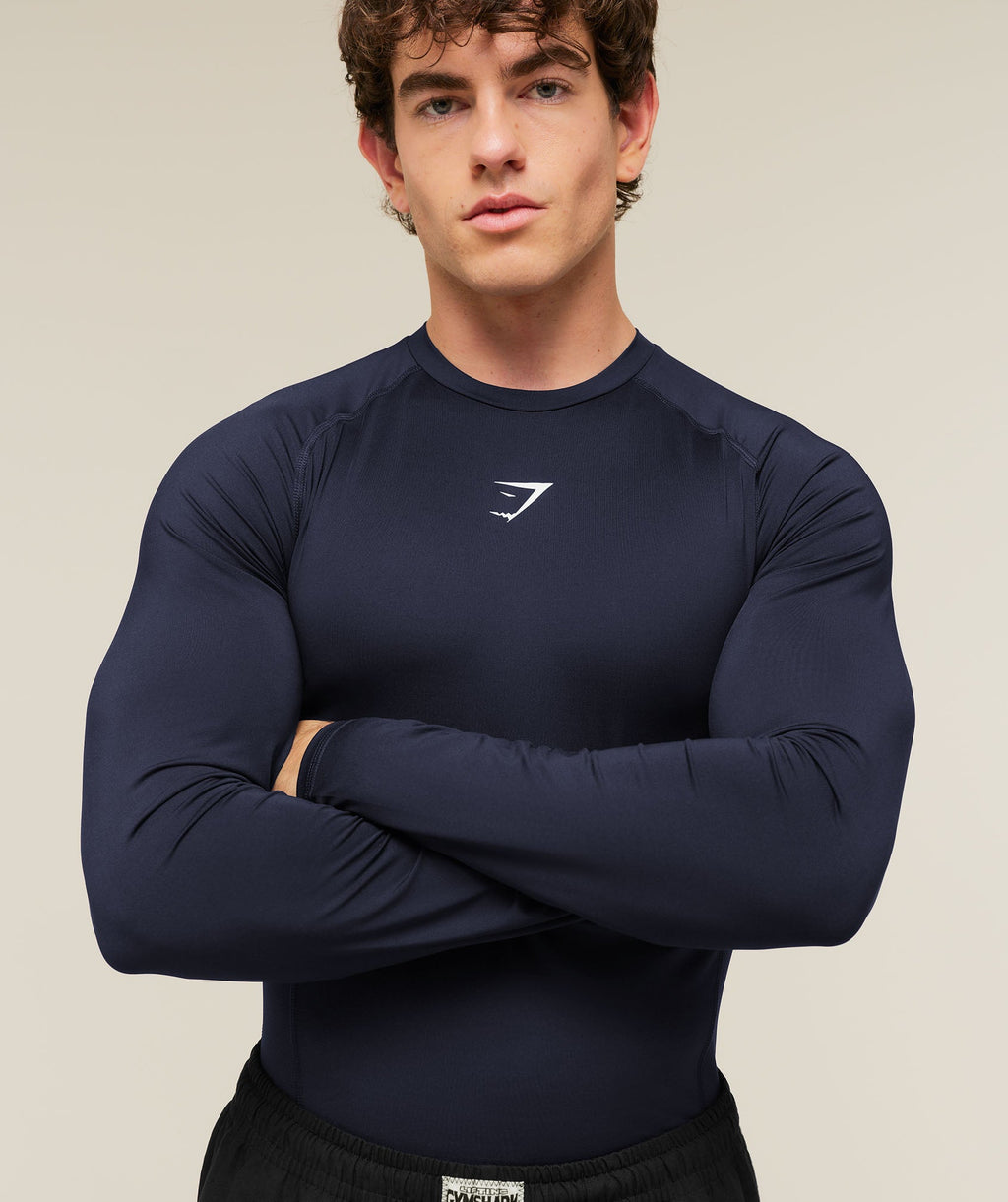 Element Baselayer Long Sleeve T-Shirt - Heavy Blue — imagem 5