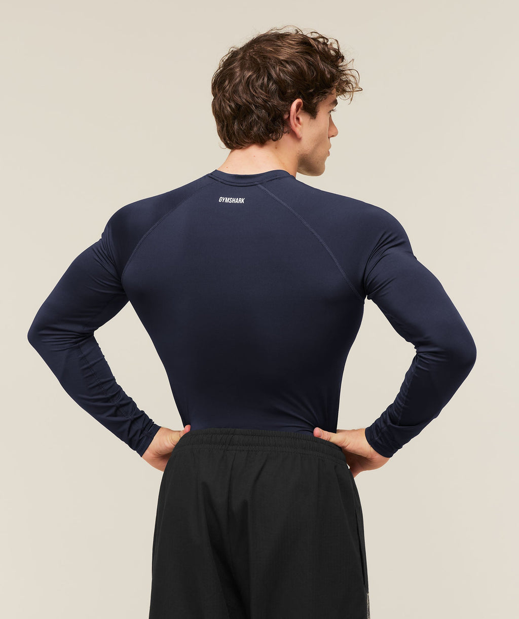 Element Baselayer Long Sleeve T-Shirt - Heavy Blue — imagem 2