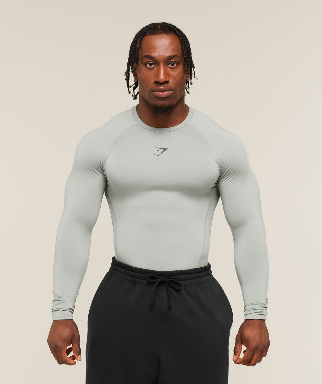 Element Baselayer Long Sleeve T-Shirt - Smokey Grey — imagem 1