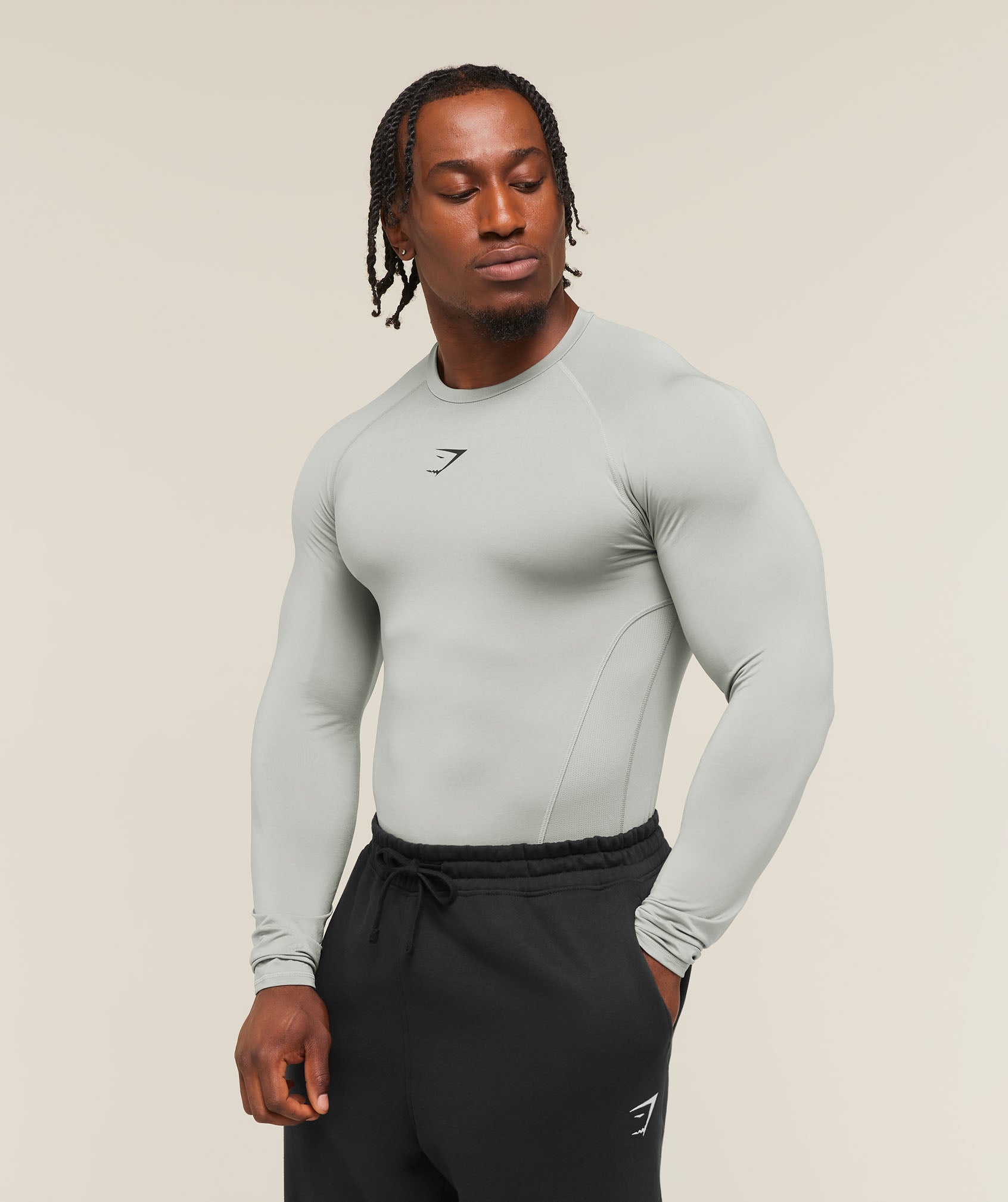 Element Baselayer Long Sleeve T-Shirt - Smokey Grey — imagem 3