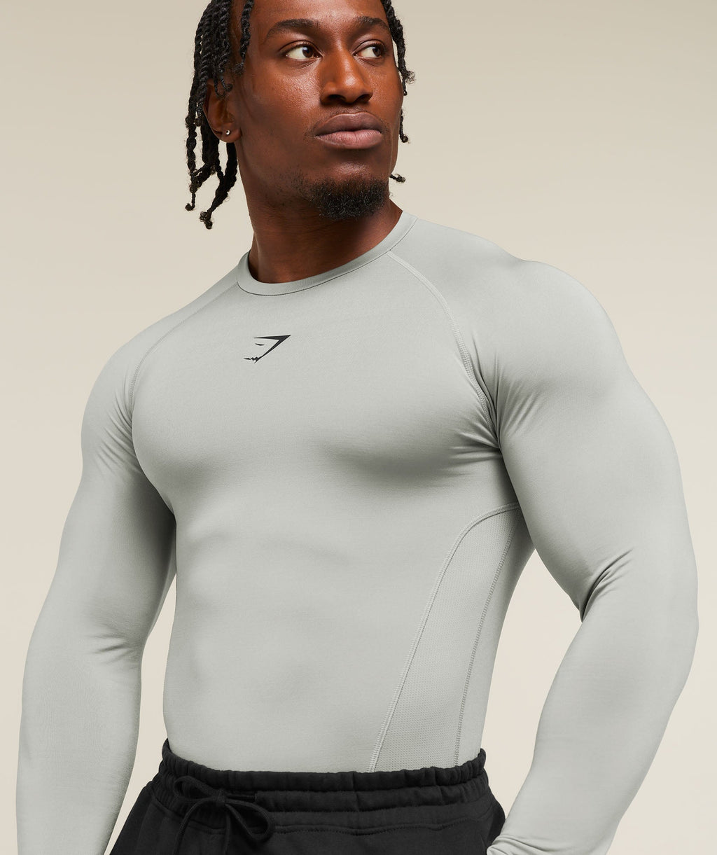 Element Baselayer Long Sleeve T-Shirt - Smokey Grey — imagem 4