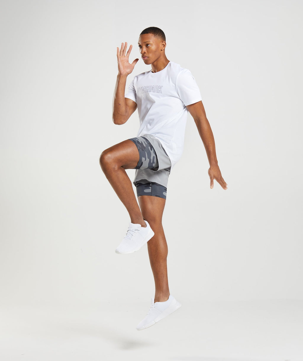 Element Baselayer Shorts - Grey Print — imagem 4