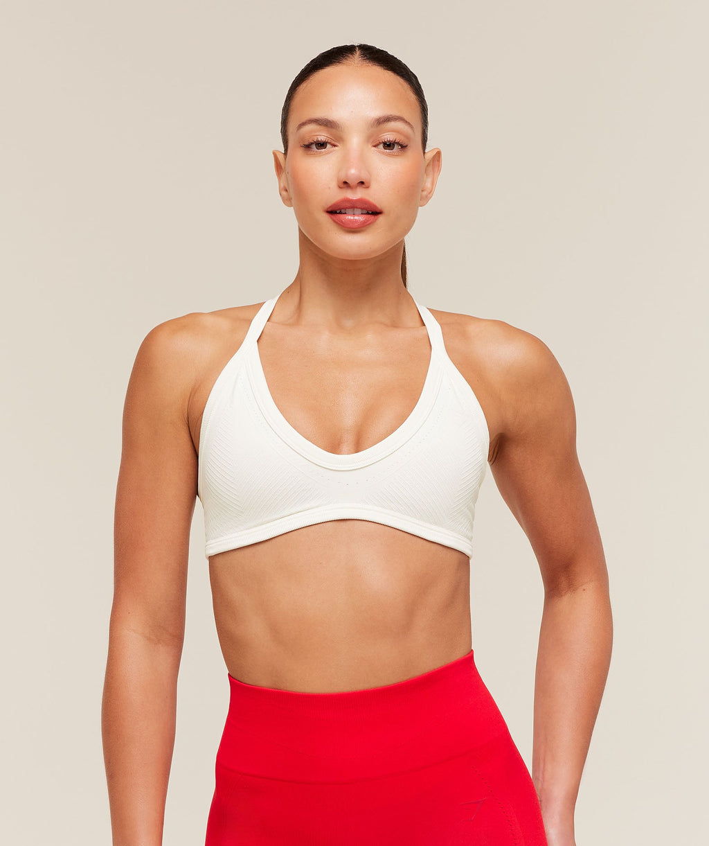 Energise Seamless Sports Bra - Soft White — imagem 1