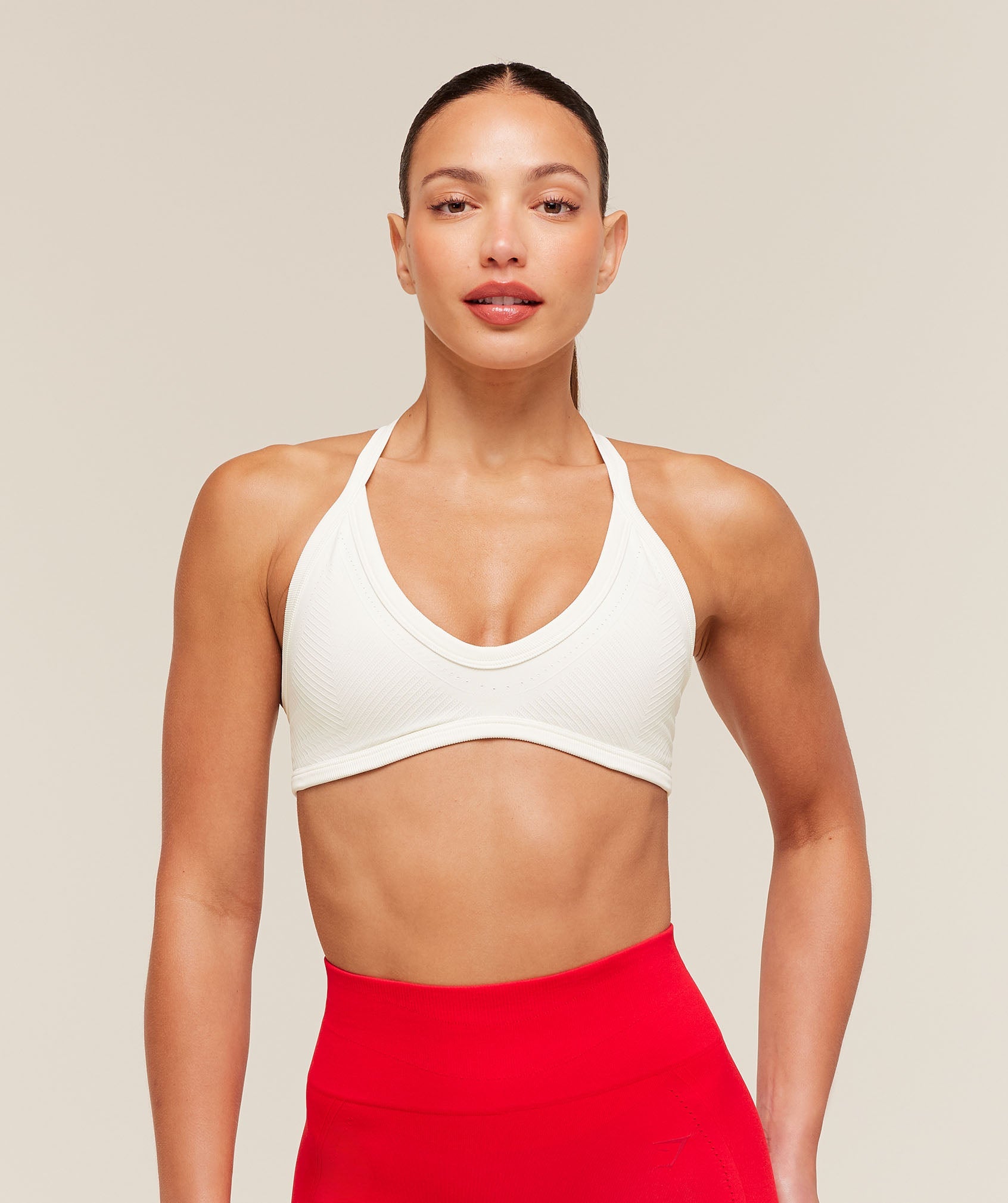 Energise Seamless Sports Bra - Soft White — imagem 1