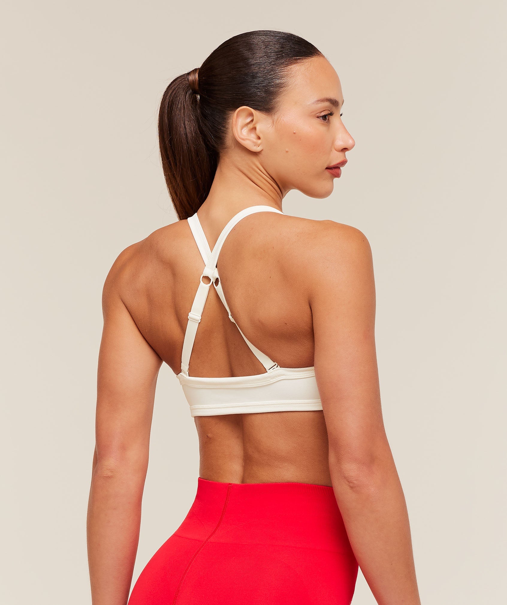 Energise Seamless Sports Bra - Soft White — imagem 2