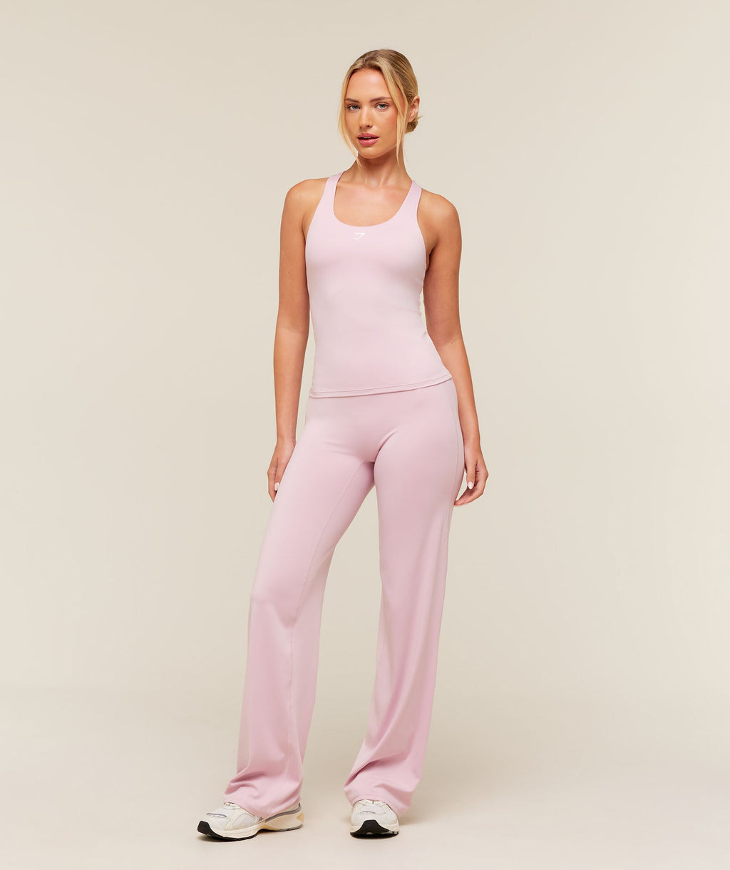 Everyday Racer Back Tank with Shelf - Haze Pink — imagem 3