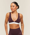 Everyday Seamless Contrast Bra - Cherry Purple — imagem 1