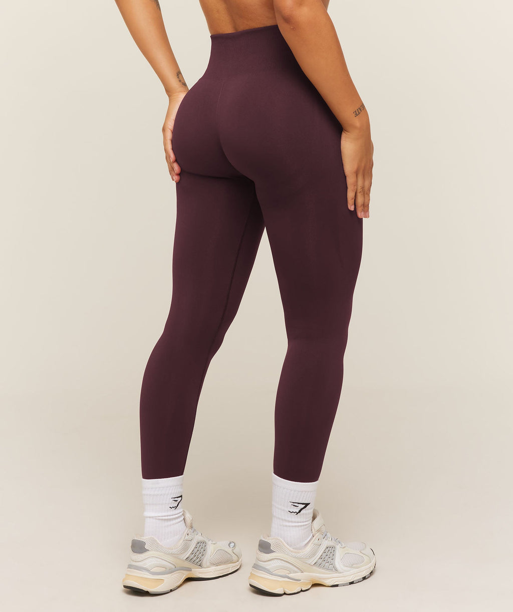 Everyday Seamless Leggings - Cherry Purple — imagem 2