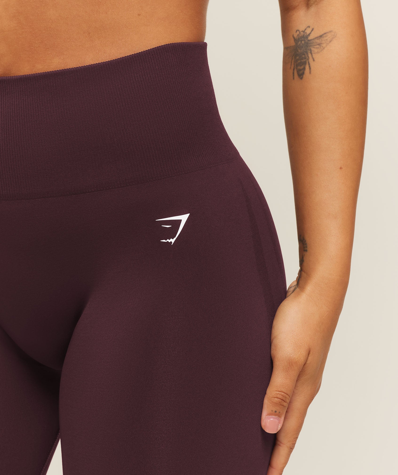 Everyday Seamless Leggings - Cherry Purple — imagem 7