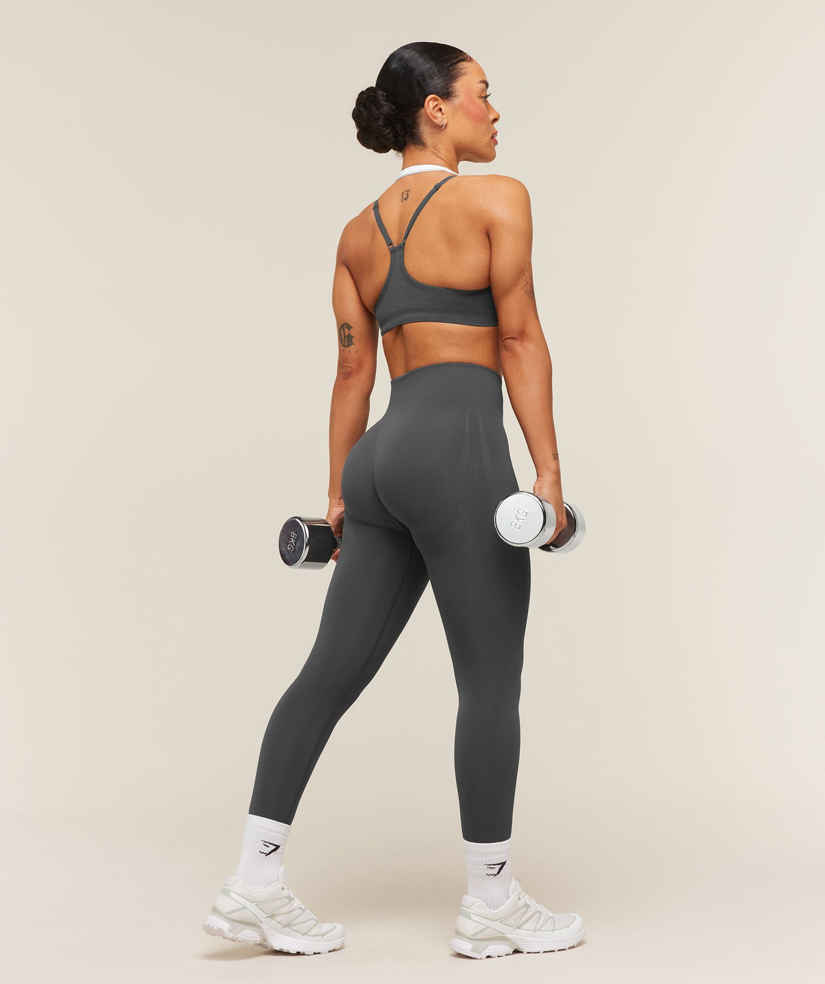 Everyday Seamless Leggings - Onyx Grey — imagem 4