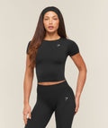 Everyday Seamless Short Sleeve Top - GS Black — imagem 1