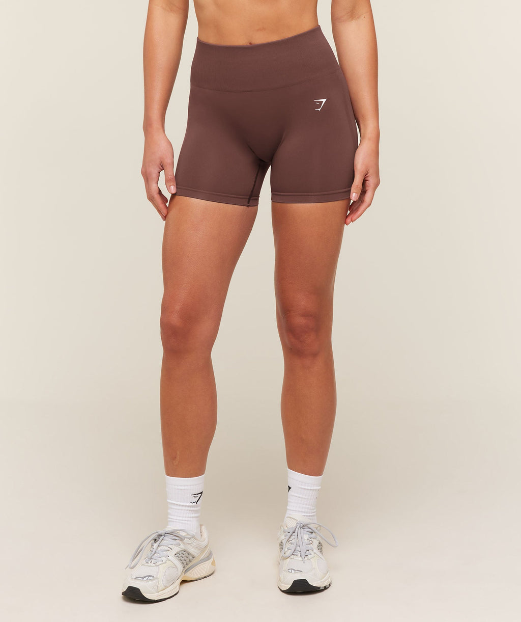 Everyday Seamless Shorts - Espresso Brown — imagem 1