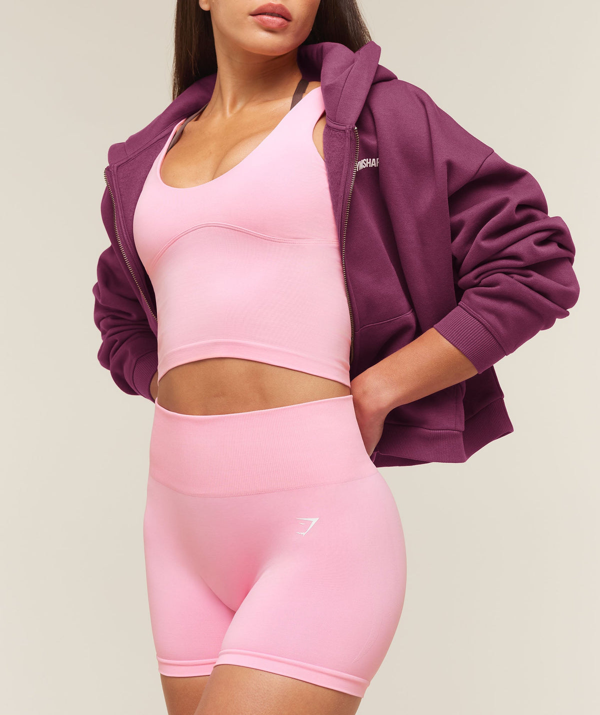 Everyday Seamless Shorts - Poise Pink — imagem 5