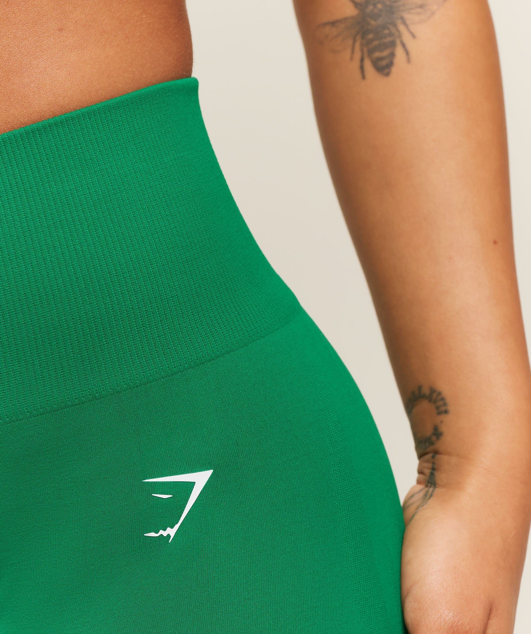 Everyday Seamless Shorts - Track Green — imagem 5